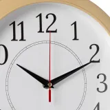 Часы настенные аналоговые Бюрократ WALLC-R88P D29см бежевый/белый (WALLC-R88P29/IVORY)