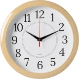 Часы настенные аналоговые Бюрократ WALLC-R88P D29см бежевый/белый (WALLC-R88P29/IVORY)