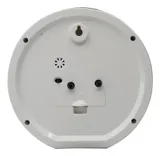 Часы настенные аналоговые Бюрократ Alarm-R15P D15см черный/белый (ALARM-R15P/BLACK)