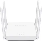 Точка доступа MERCUSYS AC1200 Двухдиапазонный Wi-Fi роутер, до 300 Мбит/с на 2,4 ГГц + до 867 Мбит/с на 5 ГГц, 4 фиксированные внешние антенны, 2 порта LAN 10/100 Мбит/с, 1 порт WAN 10/100 Мбит/с