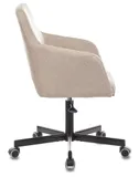 Кресло Бюрократ CH-380M миндальный каппучино 38-402 крестов. металл
