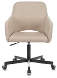 Кресло Бюрократ CH-380M миндальный каппучино 38-402 крестов. металл