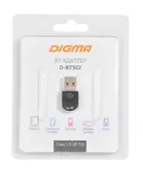 Адаптер USB Digma D-BT502 BT5.0+EDR class 1.5 20м черный