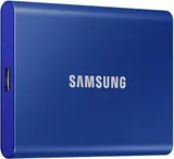 Твердотельный накопитель SSD Samsung T7 External 500Gb BLUE USB 3.2 (MU-PC500H/WW) 1year