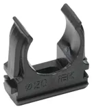 Держатель d20mm IEK CTA10D-CF20-K02-100-PCS (упак.:100шт) черный