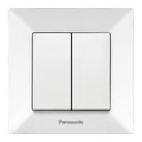 Выключатель Panasonic Arkedia скрыт. 2кл. IP20 белый глянцевый (упак.:1шт) (WMTC00122WH-RU)
