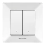 Выключатель Panasonic Arkedia скрыт. 1кл. IP20 белый глянцевый (упак.:1шт) (WMTC00222WH-RU)