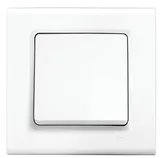 Выключатель Panasonic Linnera S скрыт. 1кл. кнопоч.нажим. IP20 белый глянцевый (упак.:1шт) (91400003-RU)