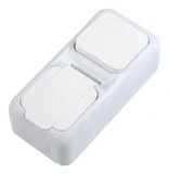 Выключатель Panasonic Palmiye откр. 1кл. IP54 белый глянцевый (упак.:1шт) (90555981-RU)