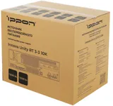 Источник бесперебойного питания Ippon Innova Unity RT 3-3 10K 10000Вт 10000ВА черный