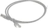 Патч-корд ITK PC01-C5EU-1M UTP RJ-45 вил.-вилка RJ-45 кат.5E 1м серый ПВХ (уп.:1шт)