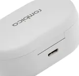 Гарнитура вкладыши Rombica Mysound Play белый беспроводные bluetooth в ушной раковине (BT-H030)