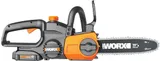 Цепная пила Worx WG322E аккум. дл.шины:10" (25cm) 1аккум. 2Ач ЗУ