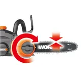 Цепная пила Worx WG322E аккум. дл.шины:10" (25cm) 1аккум. 2Ач ЗУ