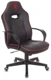 Кресло игровое Zombie VIKING XS черный эко.кожа крестов. пластик
