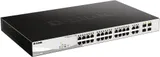 Коммутатор D-Link DGS-1210-28MP/FL1A (L2) 28x1Гбит/с 4xКомбо(1000BASE-T/SFP) 24PoE+ 370W управляемый