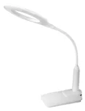Светильник Camelion KD-814 C01 (12845) настольный на струбцине/основание белый 7Вт