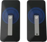 Колонки Оклик OK-130 2.0 черный 10Вт BT портативные