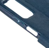 Чехол (флип-кейс) DF для Huawei P Smart (2021) hwFlip-91 синий (DF HWFLIP-91 (BLUE))