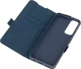 Чехол (флип-кейс) DF для Huawei P Smart (2021) hwFlip-91 синий (DF HWFLIP-91 (BLUE))