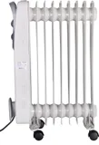 Радиатор масляный Ресанта ОМ-9А 2000Вт белый