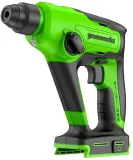 Перфоратор Greenworks GD24SDS1 патрон:SDS-plus уд.:1.2Дж аккум. (кейс в комплекте)