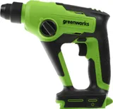 Перфоратор Greenworks GD24SDS1 патрон:SDS-plus уд.:1.2Дж аккум. (кейс в комплекте)