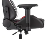 Кресло игровое Zombie VIKING TANK черный/красный/белый эко.кожа с подголов. крестов. металл