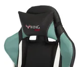 Кресло игровое Zombie VIKING TANK черный/серый/белый эко.кожа с подголов. крестов. металл