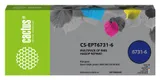 Чернила Cactus CS-EPT6731-6 T673 многоцветный набор 6x100мл для Epson L800/L810/L850/L1800