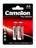 Батарея Camelion Plus Alkaline LR6-BP2 AA 2700mAh (2шт) блистер