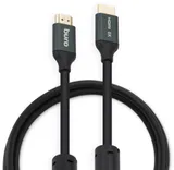 Кабель аудио-видео Buro HDMI (m)/HDMI (m) 2м. феррит.кольца позолоч.конт. черный (BHP-HDMI-2.1-2G)