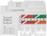 Модуль ITK CS1-1C5EU-11 информ. KeystoneRJ45 кат.5E UTP (упак.:1шт)