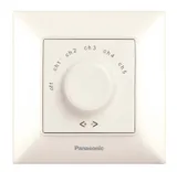 Переключатель каналов Panasonic Arkedia Slim WNTC05632BG-RU скрыт. 1кл. IP20 бежевый (упак.:1шт)