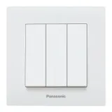 Выключатель Panasonic Karre Plus скрыт. 3кл. IP20 белый (упак.:1шт) (WKTC00152WH-RU)