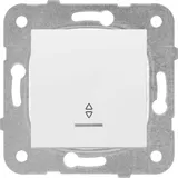 Переключатель Panasonic Karre&Arkedia скрыт. 1кл. с подсветкой IP20 бежевый (упак.:1шт) (WKTT00042WH-RU)