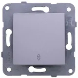 Переключатель Panasonic Karre&Arkedia скрыт. 1кл. IP20 серебро (упак.:1шт) (WKTT00032SL-RU)