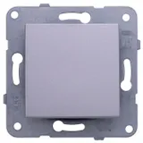 Выключатель Panasonic Karre&Arkedia скрыт. 1кл. с подсветкой IP20 серебро (упак.:1шт) (WKTT00052SL-RU)