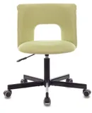 Кресло Бюрократ KF-1M светло-зеленый 26-32 крестов. металл черный