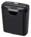 Шредер Buro Home BU-S606S черный (секр.Р-2) ленты 6лист. 11лтр. пл.карты