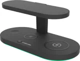 Беспроводное зар./устр. Canyon WS-501 15W 2A (PD+QC) USB для Apple черный (CNS-WCS501B)