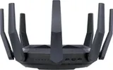 Роутер ASUS RT-AX89X //802.11b/g/n/ac/ax, 1148+4804 Mbps, 2,4 + 5 gGz, 8 antenna, USB, GBT LAN ; 90IG04J1-BM3010