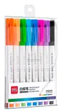 Набор маркеров для досок Deli S504 круглый пиш. наконечник 8цв. ассорти пакет с европодвесом (8шт.)