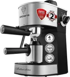 Кофеварка рожковая Polaris PCM 4011 800Вт нержавеющая сталь