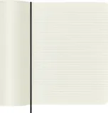 Блокнот Moleskine CLASSIC SOFT DOUBLE NB413SBK XLarge 190х250мм 192стр. линейка/нелинованный мягкая обложка черный