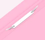 Папка-скоросшиватель Бюрократ Pastel -PSLPAST/PINK A4 прозрач.верх.лист пластик розовый 0.14/0.18