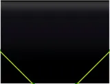 Папка на резинке Бюрократ Black Opal BL510/1 A4 пластик кор.30мм 0.5мм черный