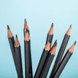 Карандаш ч/г Deli EC005-2B Scribe 2B шестигран. тополь т.сер. корпус карт.кор. (12шт)