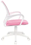 Кресло Бюрократ CH-W695NLT розовый TW-06A TW-13A сетка/ткань крестов. пластик пластик белый