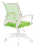 Кресло Бюрократ CH-W695NLT салатовый TW-03A TW-18 сетка/ткань крестов. пластик пластик белый